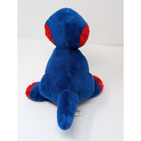 Forever Collectibles Philadelphia Phillies Stuffed Dinosaur Plush Toy Blue Red - Picture 4 of 10